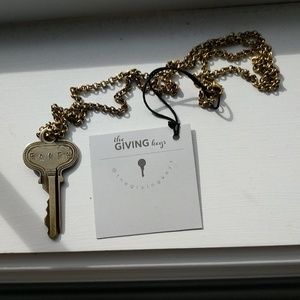Giving key necklace